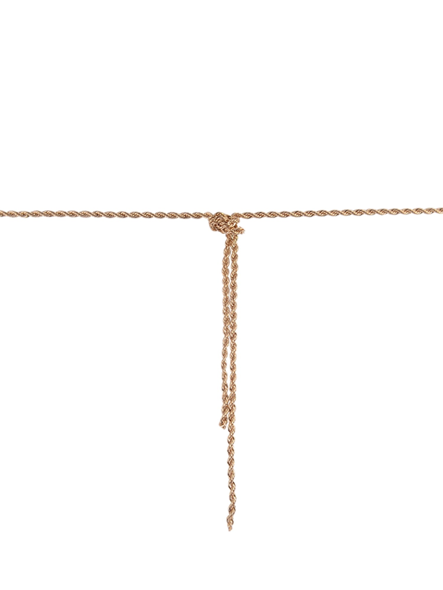Time and Tru Adult Female Gold-Tone Knotted Chain Necklace