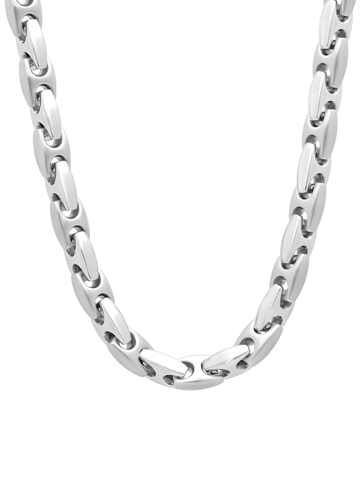 Brilliance Fine Jewelry Stainless Steel Mariner Link Chain, 24"
