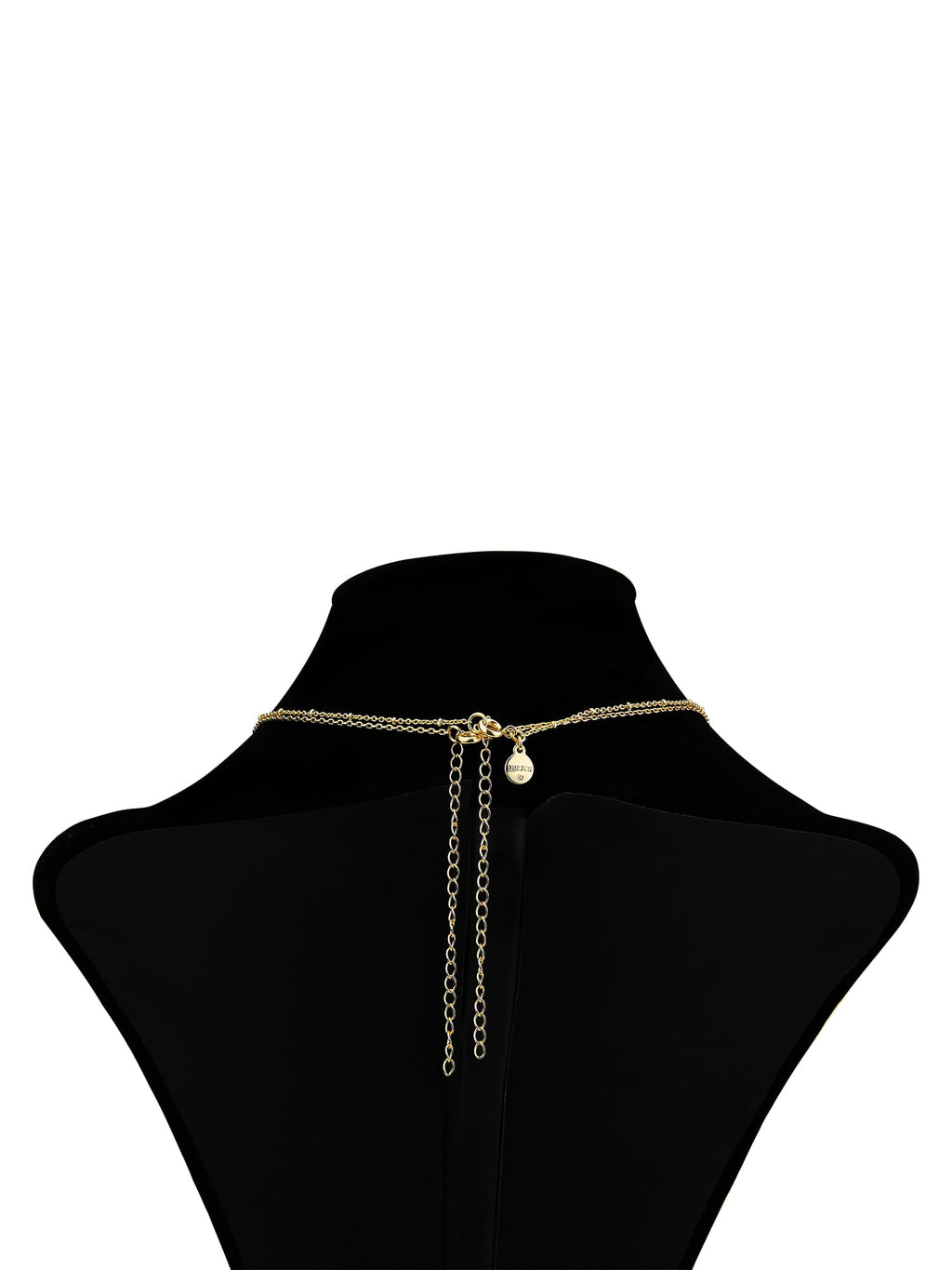 Believe by Brilliance Crystal and Cubic Zirconia Heart Shaker Necklaces in 14KT Gold Flash Plated